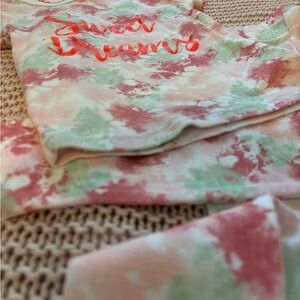 Sweet Dreams Tie-Dye Pajama Set